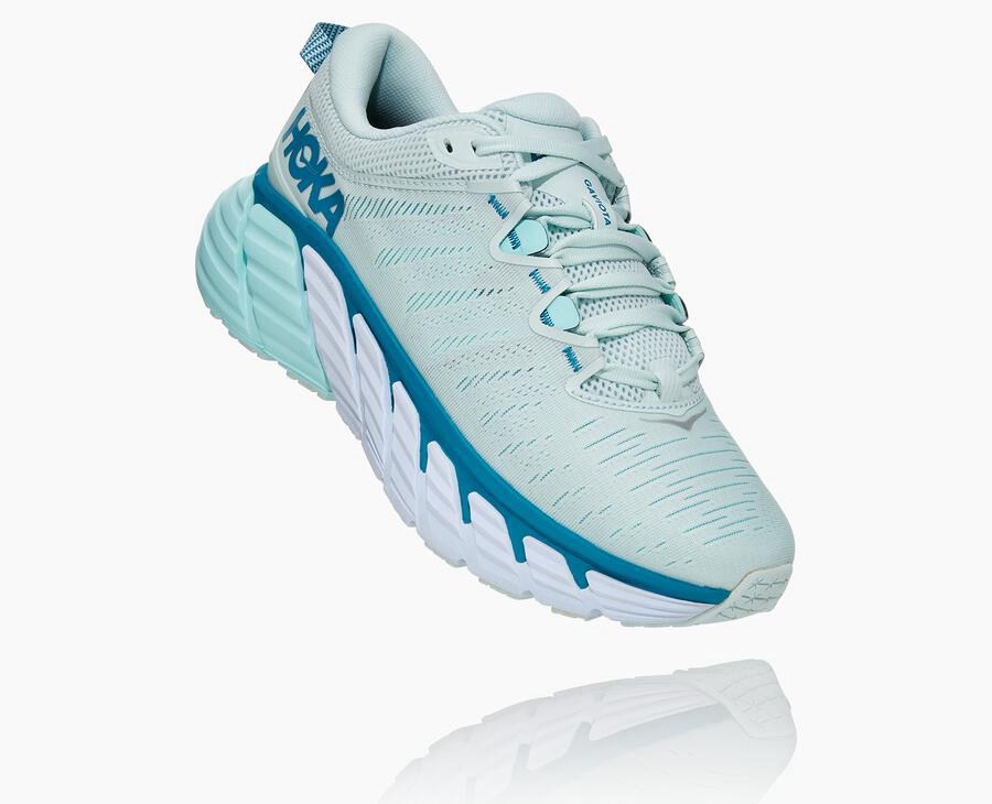 Hoka One One Koşu Ayakkabısı Kadın Mavi - Gaviota 3 - PC2385469